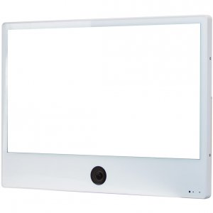 Viewz VZ-PVM-Z3W3N 27in. White Hd Public View Monitor  Embedded2.1 Meg