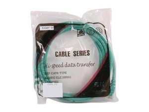 Bytecc C6EB-10G 10 Ft Green Color Cat 6 Cable