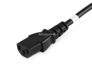 Monoprice 7692 European Power Cord Cable 6ft