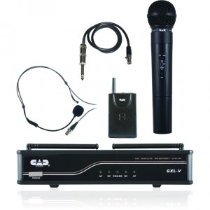 Cad GXLVBBH Vhf Dc Wireless Bp Mic Sys F-h