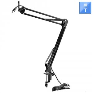 Pyle PMKSHUSB04 Suspension Mic Boom Stand