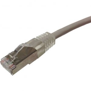 Weltron 90-C6ABS-1WH 1ft White Cat6a Booted Stp Patch Cable