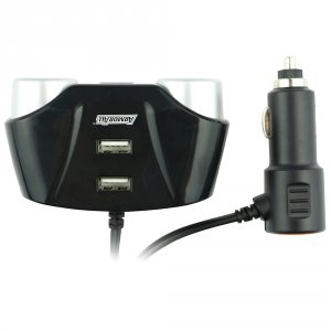 Jem AVT8-1001-BLK Armorall 12v Car Charger 2 Dc 4 Usb