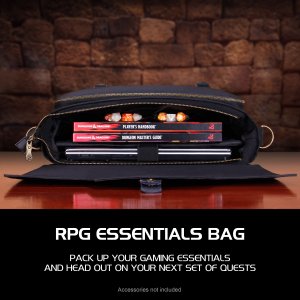 Generic ENTTCFP100BKWS Tabletop Rpg Player S Essentials Bag