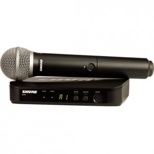 Shure BLX24/PG58-J11 Vocal System With (1) Blx4 Wir