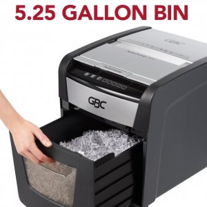 Acco GBC WSM1757601 Shredder,autofeed 60x,bk