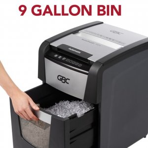 Acco GBC WSM1757602 Shredder,autofeed 100x,bk