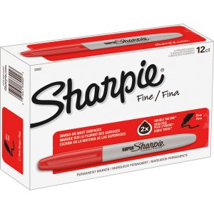 Dymo 33002 Sharpie Super Red