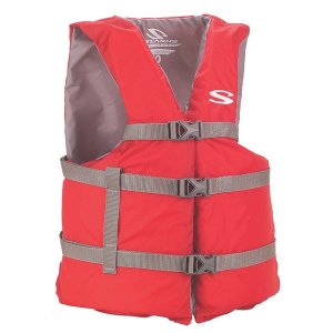 Stearns 3000001412 Classic Series Adult Universal Life Jacket - Red