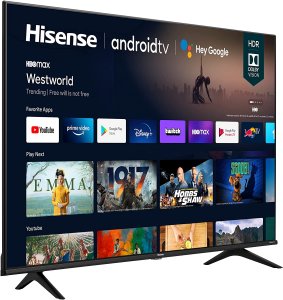 Hisense 65A6G 65 Inch 4k Ultra Hd Android Smart Tv With Alexa Compatib