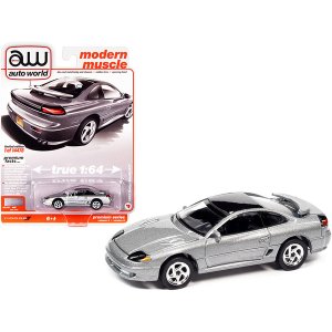 Autoworld 64332-AWSP082A 1993 Dodge Stealth Rt Silver Metallic With Bl