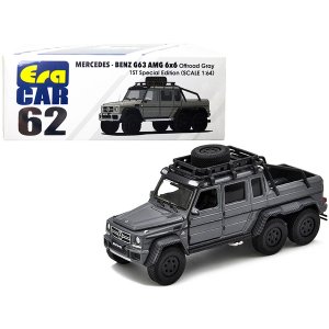 Era MB216X6RF62 Mercedes Benz G63 Amg 6x6 Pickup Truck With Roof Rack 