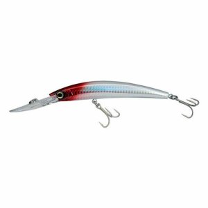 Yozuri R1136 HRH Yo-zuri Crystal Minnow Deep Diver 5.25in Red Head