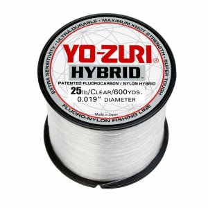 Yozuri 25 HB 600 CL Yo-zuri Hybrid Clear Line 600yd Spool In 25lb