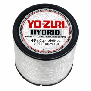 Yozuri 40 HB 600 CL Yo-zuri Hybrid Clear Line 600yd Spool In 40lb