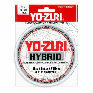 Yozuri 8 HB 275 CL Yo-zuri Hybrid Clear Line 275yd Spool In 8lb