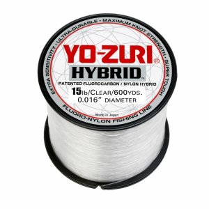 Yozuri 15 HB 600 CL Yo-zuri Hybrid Clear Line 600yd Spool In 15lb