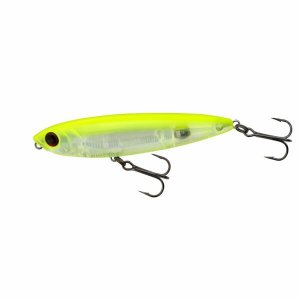 Yozuri R1100 PCLS Yo-zuri 3db 4in Floating Pencil Prism Chartreuse Sil