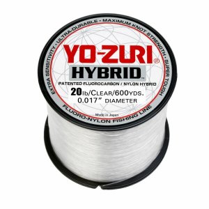 Yozuri 20 HB 600 CL Yo-zuri Hybrid Clear Line 600yd Spool In 20lb