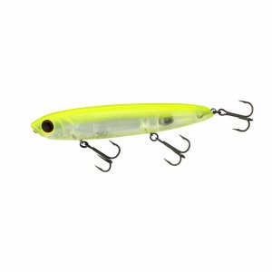 Yozuri R1347 PCLS Yo-zuri 3db 5in Floating Pencil Prism Chartreuse Sil