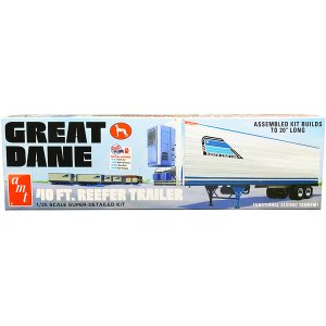 Amt AMT1249 Skill 3 Model Kit Great Dane 40 Ft. Reefer Refrigerated Tr