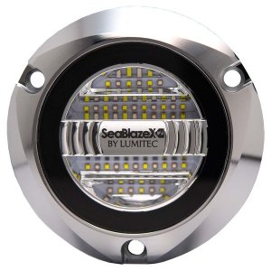 Lumitec 101591 Seablaze X2 Spectrum Underwater Light Rgbw Polished Hou