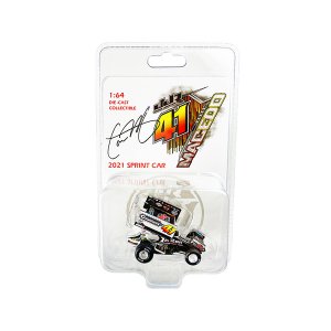 Acme A6401009 Winged Sprint Car 41 Carson Macedo Mvt (2021) 164 Diecas