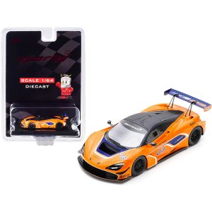 Sparky Y175B 2019 Mclaren 720s Gt3 03 Orange 164 Diecast Model Car By