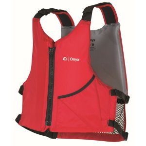 Onyx 121900-100-005-17 Onyx Universal Paddle Life Jacket Oversize Red