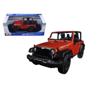 Maisto 31610cop 2014 Jeep Wrangler Willys Copper 118 Diecast Model Car