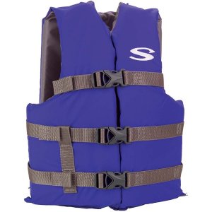 Stearns 2159360 Youth Classic Vest Life Jacket - 50-90lbs - Bluegrey