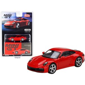 True MGT00283 Porsche 911 (992) Carrera 4s Guards Red Limited Edition 