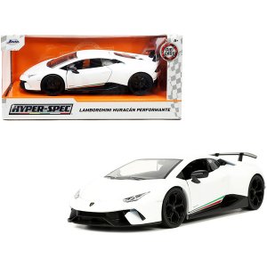 Jada 32722 Lamborghini Huracan Perfomante White Hyper-spec Series 124 