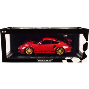 Minichamps 155068220 2019 Porsche 911 Gt3rs (991.2) Red With Golden Wh