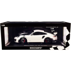 Minichamps 155068301 2018 Porsche 911 Gt2rs (991.2) White With Carbon 