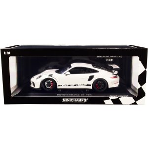 Minichamps 155068224 2019 Porsche 911 Gt3rs (991.2) White With Black W