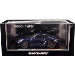 Minichamps 410069002 2020 Porsche 718 Cayman Gts 4.0 (982) Dark Blue M