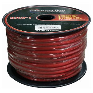 American AB-665 RED Power Wire 8 Gauge 100 Foot - Red