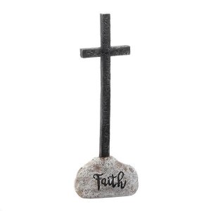 Wings 10018926 Faith Cross Statue