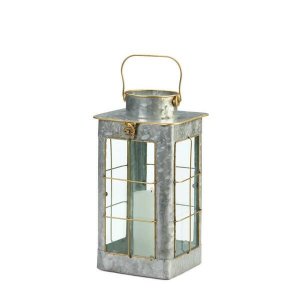 Gallery 10018813 Small Farmhouse Galvanized Lantern