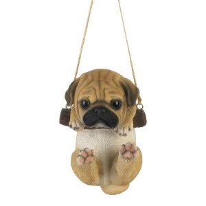 Summerfield 10018800 Swinging Pug Decor