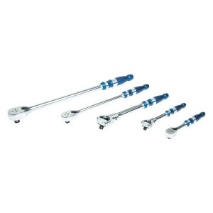 Titan 12175 Tool 5 Pc 90 Tooth Ratchet Set