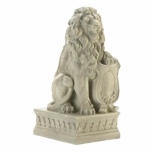 Summerfield 10018867 Ivory Lion Statue