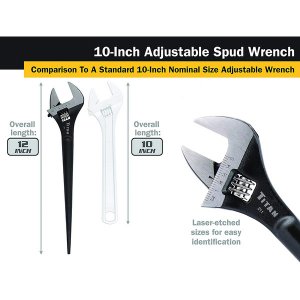 Titan 211 10 In Adjustable Construction Wrench