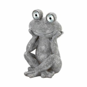 Summerfield 10018897 Solar Frog Statue