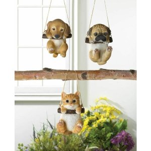 Summerfield 10018798 Swinging Puppy Decor