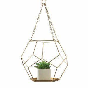 Summerfield 10018887 Hanging Geometric Plant Holder