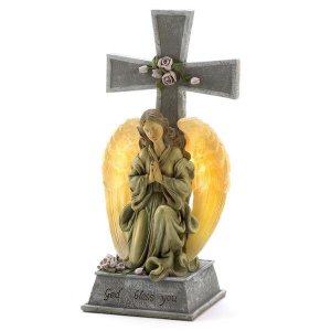 Wings 14643 Blessed Cross Solar Light