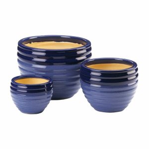 Summerfield 10018822 Duo Blue Planters Trio