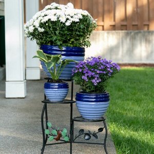 Summerfield 10018822 Duo Blue Planters Trio